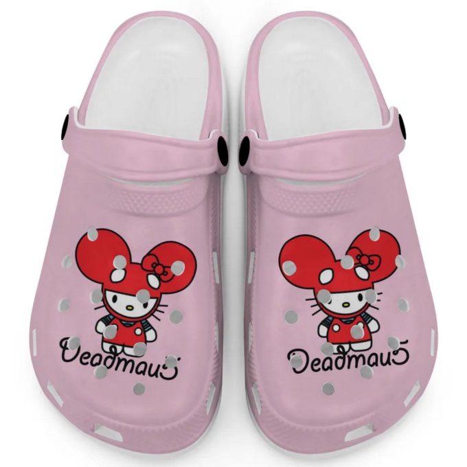 Hello Kitty Deadmau5 Blossom Clogs For Kids And Adults Fast Shipping