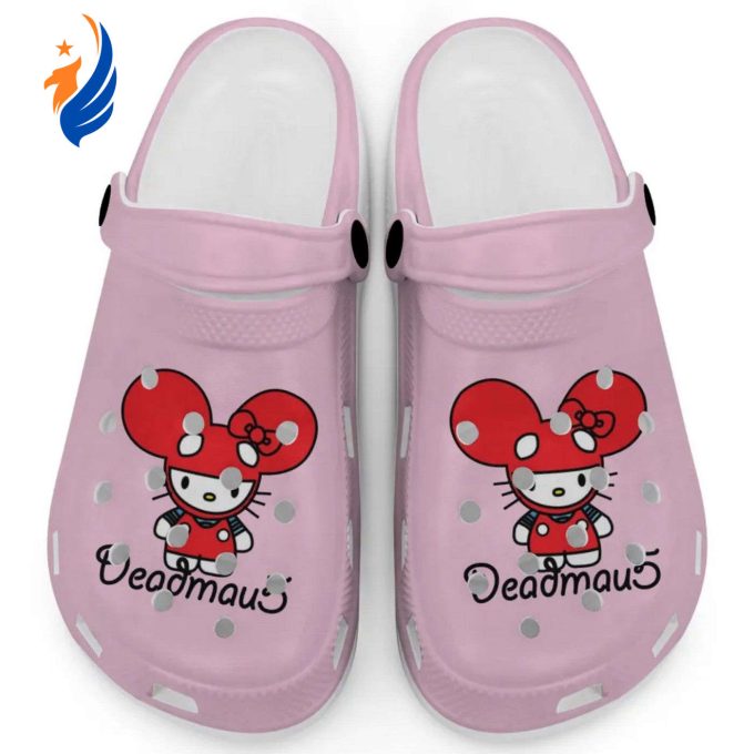 Hello Kitty Deadmau5 Blossom Clogs For Kids And Adults Fast Shipping