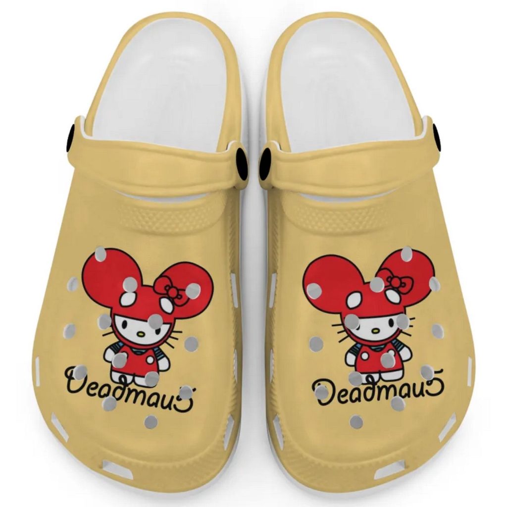 Hello Kitty Deadmau5 Butter Clogs For Kids And Adults Fast Shipping Hello Kitty Deadmau5 Butter Clogs For Kids And Adults Fast Shipping