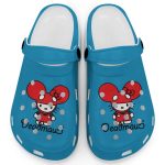 Hello Kitty Deadmau5 Light Blue Clogs For Kids And Adults Hello Kitty Deadmau5 Light Blue Clogs For Kids And Adults