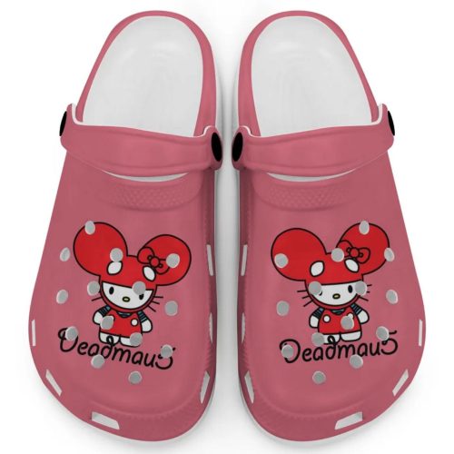 Hello Kitty Deadmau5 Watermelon Clogs For Kids And Adults Fast Shipping