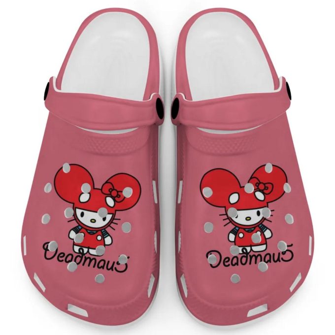 Hello Kitty Deadmau5 Watermelon Clogs For Kids And Adults Fast Shipping
