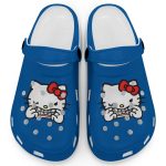 Hello Kitty Grillz Gangster Parody Blue Clogs For Kids And Adults