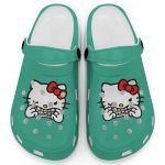 Hello Kitty Grillz Gangster Parody Mint Clogs For Kids And Adults Fast Shipping