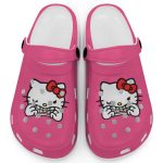 Hello Kitty Grillz Gangster Parody Pink Clogs For Kids And Adults Fast Shipping