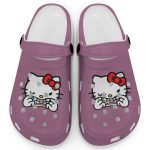 Hello Kitty Grillz Gangster Parody Violet Clogs For Kids And Adults Fast Shipping