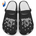 Hello Kitty Haevy Mental Black Clogs For Kids And Adults Hello Kitty Haevy Mental Black Clogs For Kids And Adults