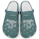 Hello Kitty Haevy Mental Navy Clogs For Kids And Adults