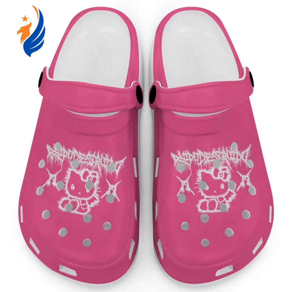 Hello Kitty Haevy Mental Pink Clogs For Kids And Adults Fast Shipping Hello Kitty Haevy Mental Pink Clogs For Kids And Adults Fast Shipping