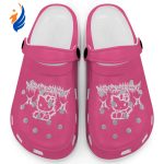 Hello Kitty Haevy Mental Pink Clogs For Kids And Adults Fast Shipping