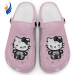 Hello Kitty Halloween Skeleton Black And White Blossom Clogs For Kids And Adults Fast Shipping Hello Kitty Halloween Skeleton Black And White Blossom Clogs For Kids And Adults Fast Shipping