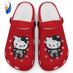 Hello Kitty Halloween Skeleton Black And White Red Clogs For Kids And Adults Fast Shipping Hello Kitty Halloween Skeleton Black And White Red Clogs For Kids And Adults Fast Shipping