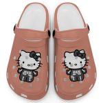 Hello Kitty Halloween Skeleton Black And White Watermelon Clogs For Kids And Adults Hello Kitty Halloween Skeleton Black And White Watermelon Clogs For Kids And Adults