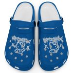 Hello Kitty Heavy Mental Blue Clogs For Kids And Adults Fast Shipping Hello Kitty Heavy Mental Blue Clogs For Kids And Adults Fast Shipping