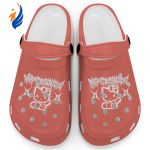 Hello Kitty Heavy Mental Salmon Clogs For Kids And Adults Fast Shipping