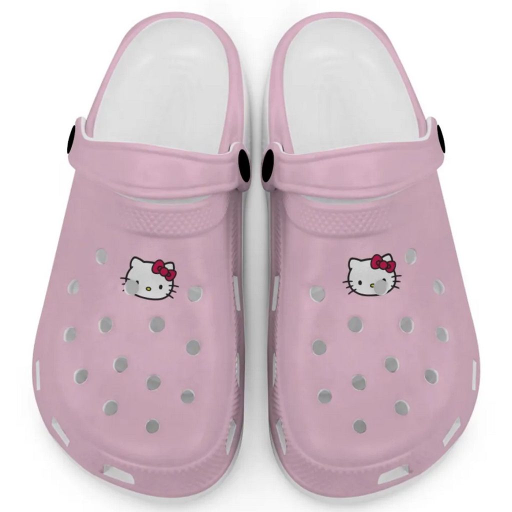 Hello Kitty Icon Blossom Clogs For Kids And Adults Fast Shipping Hello Kitty Icon Blossom Clogs For Kids And Adults Fast Shipping