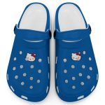 Hello Kitty Icon Blue Clogs For Kids And Adults Fast Shipping