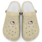 Hello Kitty Icon Ivory Clogs For Kids And Adults Fast Shipping