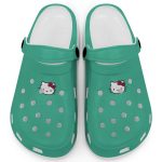 Hello Kitty Icon Mint Clogs For Kids And Adults Fast Shipping