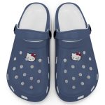 Hello Kitty Icon Navy Clogs For Kids And Adults