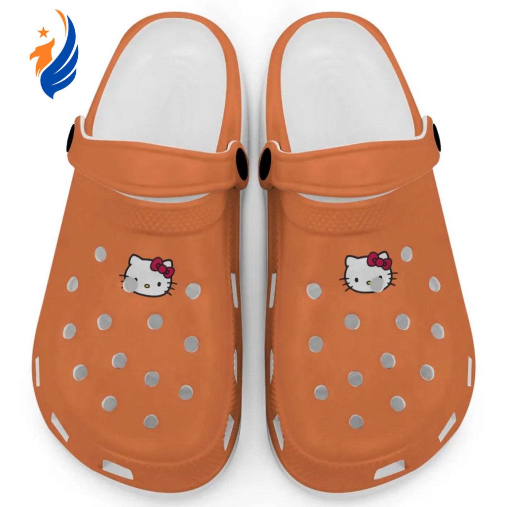 Hello Kitty Icon Orange Clogs For Kids And Adults Hello Kitty Icon Orange Clogs For Kids And Adults