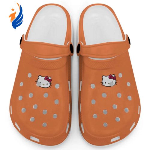 Hello Kitty Icon Orange Clogs For Kids And Adults