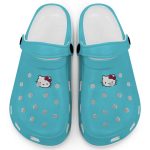 Hello Kitty Icon Royal Blue Clogs For Kids And Adults