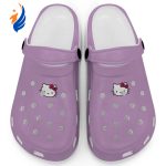 Hello Kitty Icon Violet Clogs For Kids And Adults Fast Shipping