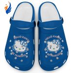 Hello Kitty Kanye Be Fearless Blue Clogs For Kids And Adults Hello Kitty Kanye Be Fearless Blue Clogs For Kids And Adults