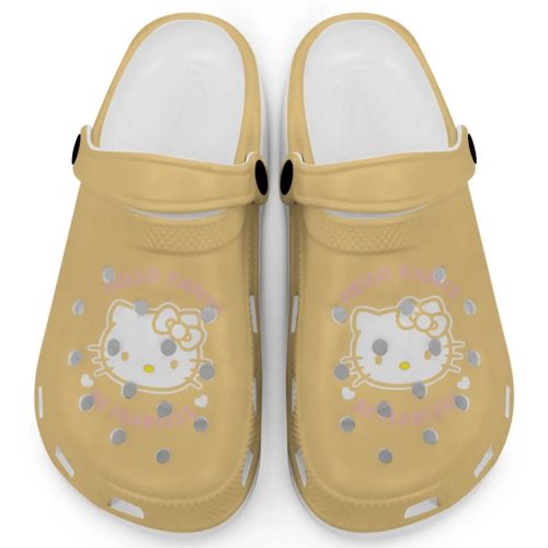 Hello Kitty Kanye Be Fearless Butter Clogs For Kids And Adults Fast Shipping