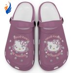 Hello Kitty Kanye Be Fearless Violet Clogs For Kids And Adults Hello Kitty Kanye Be Fearless Violet Clogs For Kids And Adults