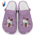Hello Kitty Love Strowberry Purple Clogs For Kids And Adults Fast Shipping Hello Kitty Love Strowberry Purple Clogs For Kids And Adults Fast Shipping