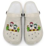 Hello Kitty Mario Luigi Ivory Clogs For Kids And Adults Hello Kitty Mario Luigi Ivory Clogs For Kids And Adults