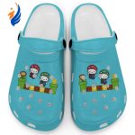 Hello Kitty Mario Luigi Light Blue Clogs For Kids And Adults Fast Shipping Hello Kitty Mario Luigi Light Blue Clogs For Kids And Adults Fast Shipping