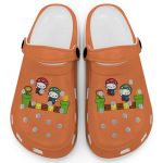Hello Kitty Mario Luigi Orange Clogs For Kids And Adults Fast Shipping Hello Kitty Mario Luigi Orange Clogs For Kids And Adults Fast Shipping