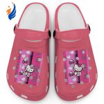 Hello Kitty Pink Stripes Chili Clogs For Kids And Adults