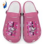 Hello Kitty Pink Stripes Peoni Clogs For Kids And Adults