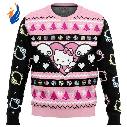 Hello Kitty Ugly Christmas Sweater - Gift for Men Women - Gift for Men Women