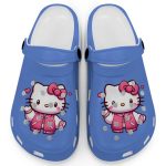 Hello Kitty Wear Pink Bomber Blue Clogs For Kids And Adults Fast Shipping Hello Kitty Wear Pink Bomber Blue Clogs For Kids And Adults Fast Shipping