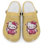 Hello Kitty Wear Pink Bomber Citrus Clogs For Kids And Adults Fast Shipping Hello Kitty Wear Pink Bomber Citrus Clogs For Kids And Adults Fast Shipping