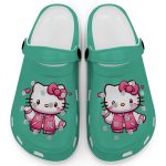 Hello Kitty Wear Pink Bomber Grass Clogs For Kids And Adults Hello Kitty Wear Pink Bomber Grass Clogs For Kids And Adults