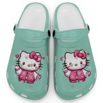 Hello Kitty Wear Pink Bomber Mint Clogs For Kids And Adults Fast Shipping Hello Kitty Wear Pink Bomber Mint Clogs For Kids And Adults Fast Shipping