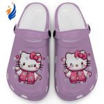 Hello Kitty Wear Pink Bomber Ochid Clogs For Kids And Adults Hello Kitty Wear Pink Bomber Ochid Clogs For Kids And Adults