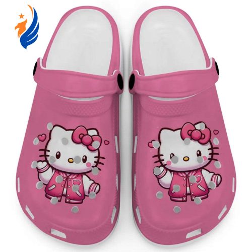 Hello Kitty Wear Pink Bomber Pink Clogs For Kids And Adults Clogs For Kids And Adults