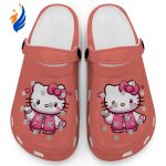Hello Kitty Wear Pink Bomber Salmon Clogs For Kids And Adults Hello Kitty Wear Pink Bomber Salmon Clogs For Kids And Adults