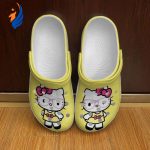 Hello Kitty x Pink Glasses So Cute Unisex Classic Clogs For Fans Unisex Gifts 2024 Hello Kitty x Pink Glasses So Cute Unisex Classic Clogs For Fans Unisex Gifts 2024