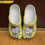 Hello Kitty x Pink Glasses So Cute YellowClogs-Shoes Hello Kitty x Pink Glasses So Cute YellowClogs-Shoes