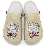 Icon Signature Hello Kitty Banana Clogs For Kids And Adults Fast Shipping
