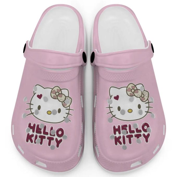 Icon Signature Hello Kitty Blossom Clogs For Kids And Adults