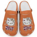 Icon Signature Hello Kitty Orange Clogs For Kids And Adults